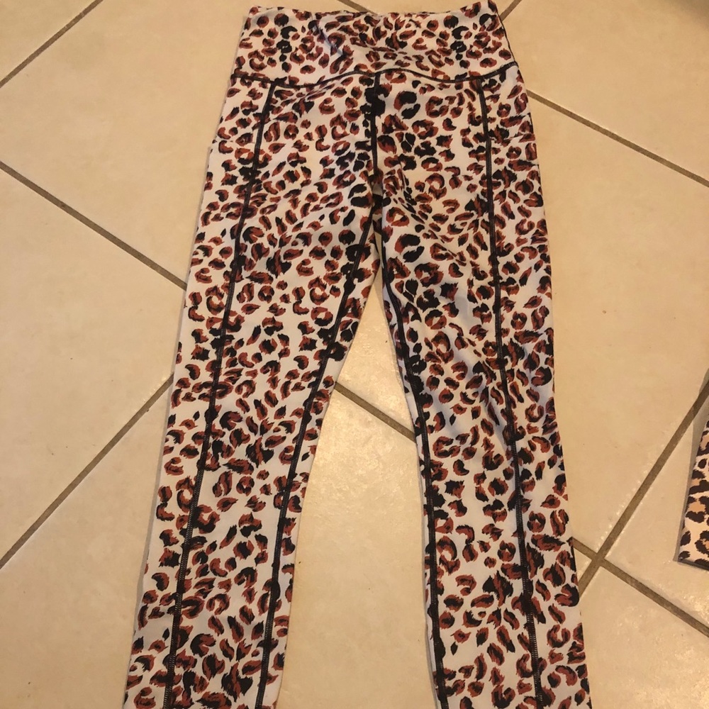 Ouges Animal Print Full Length Legging S